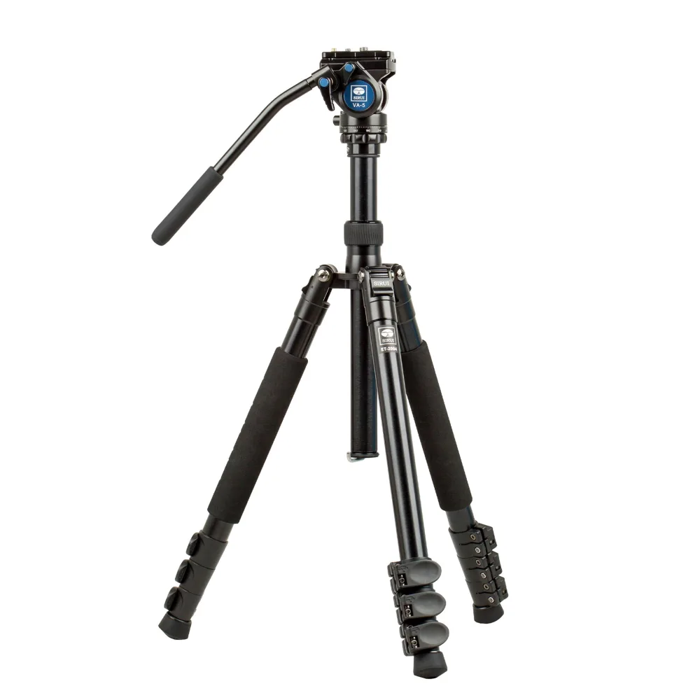 SIRUI ET-2004 Easy Traveler - Alu Dreibeinstativ mit Videokopf VA-5