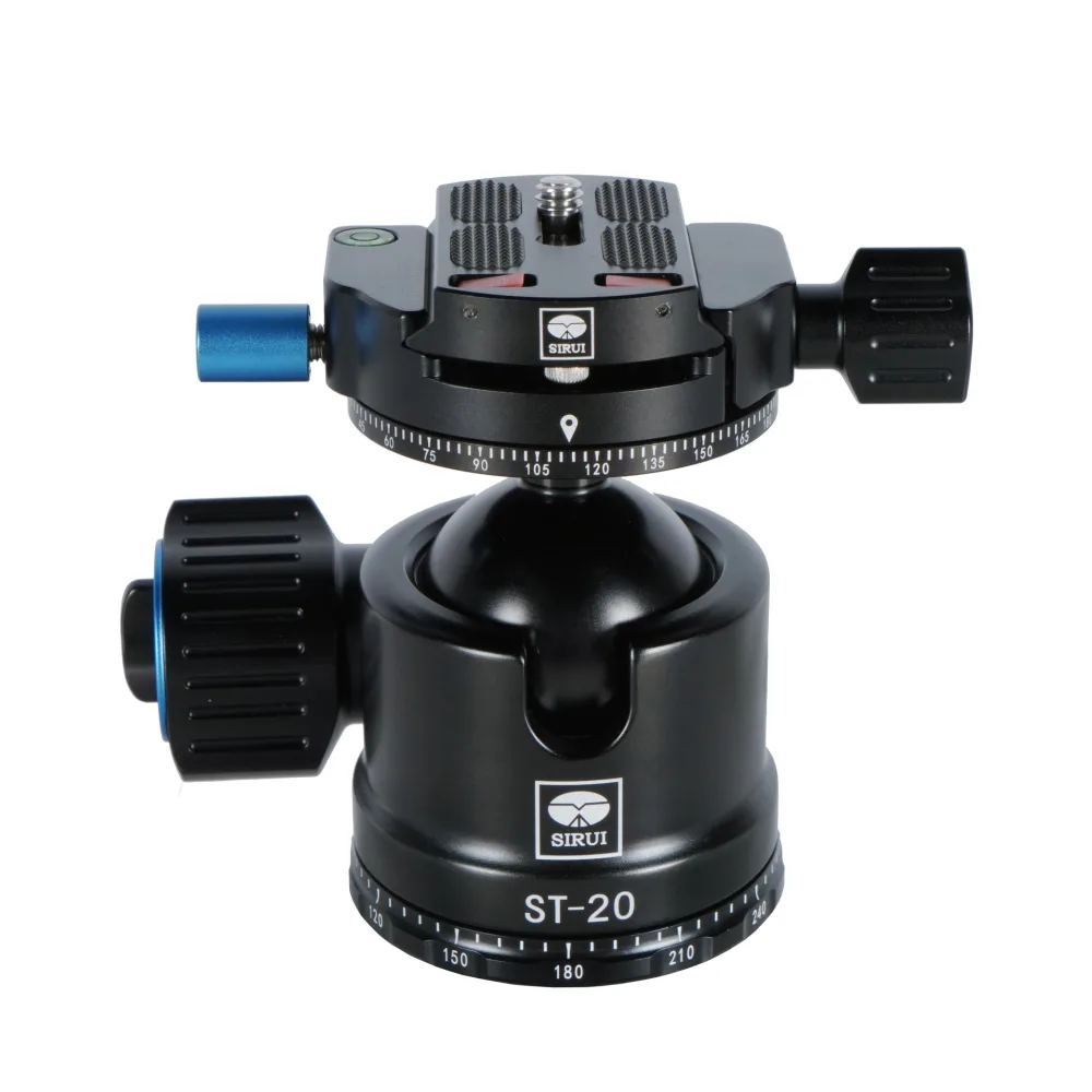 SIRUI ST-20 Profi Kugelkopf Alu schwarz bis 35 kg - ST-Serie