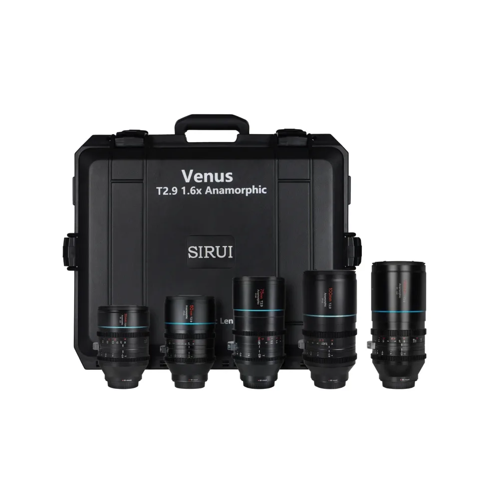 SIRUI Venus Vollformat-Anamorphic-Kinoobjektiv - 35+50+75+100+150 / L-Mount