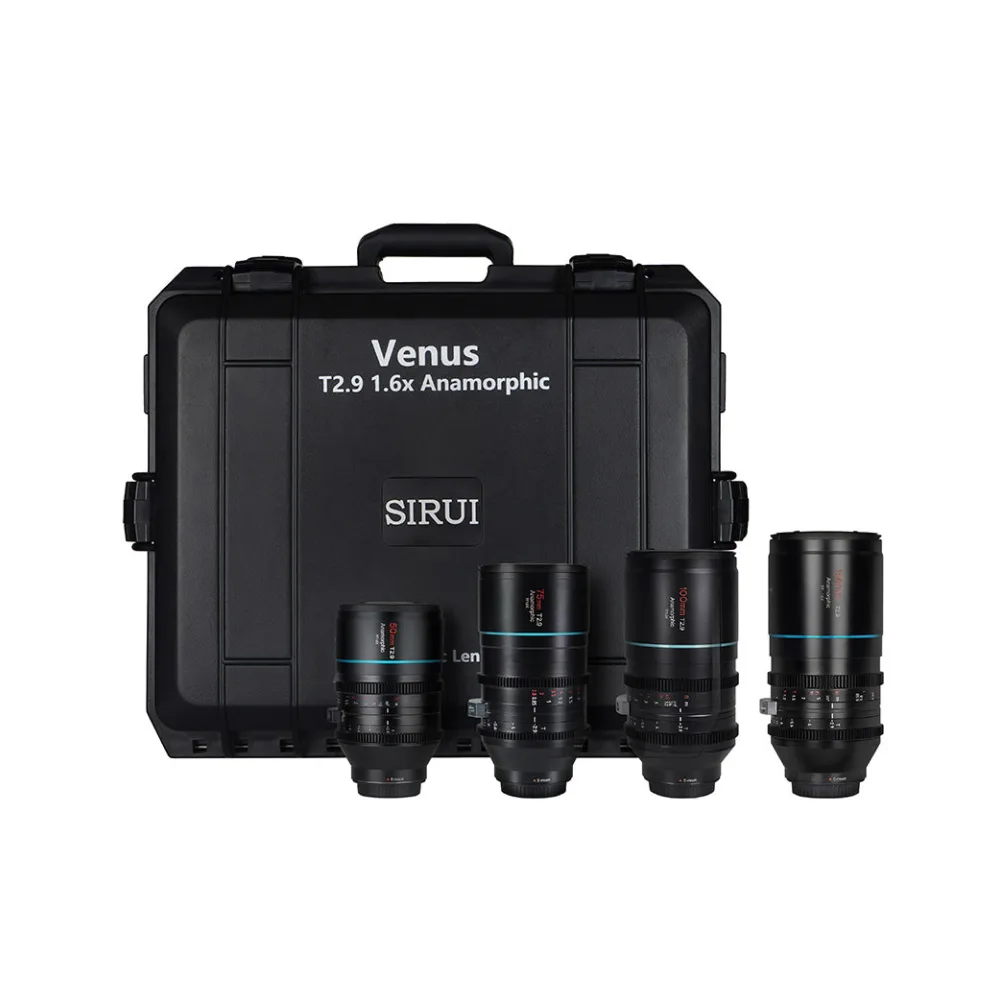 SIRUI Venus Vollformat-Anamorphic-Kinoobjektiv - 50+75+100+150 / Z-Mount