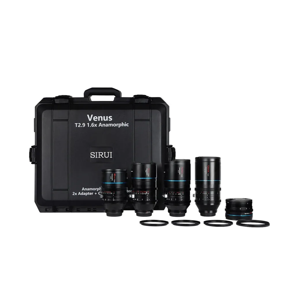 SIRUI Venus Vollformat-Anamorphic-Kinoobjektiv - 50+75+100+150+1.25X ADP / RF-Mount