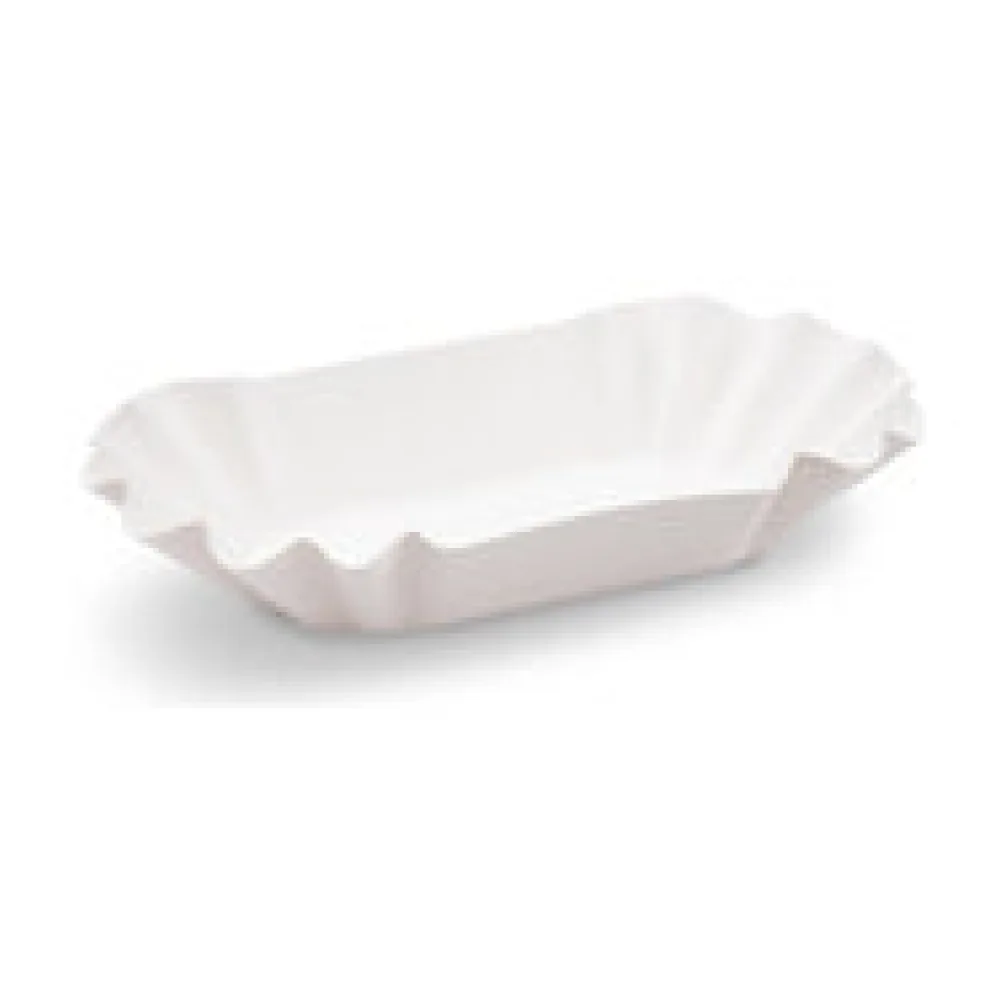 BIONATURE Pappschalen aus Frischfaser 17,5 x 10,5 x 3 cm fettdicht, 250 Stk.