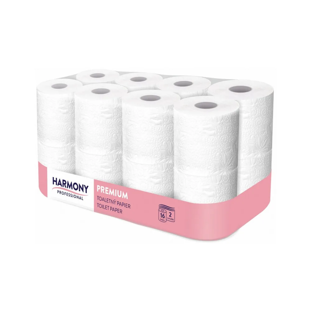Toilettenpapier WC-Papier natur 2-lagig Harmony Professional 156 Blatt, 16 Stk. – Bild 2