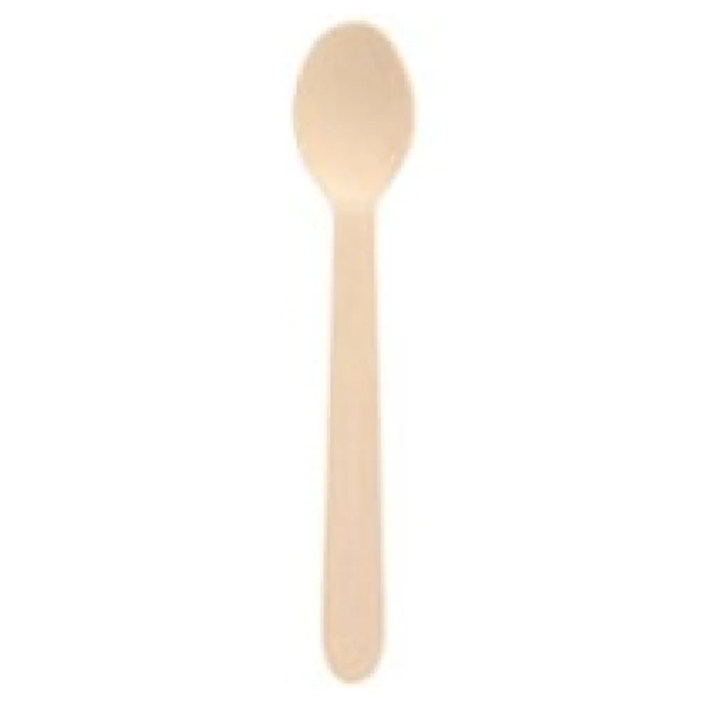 'pure' Holz Kaffeelöffel 11 cm, 100 Stk. – Bild 3