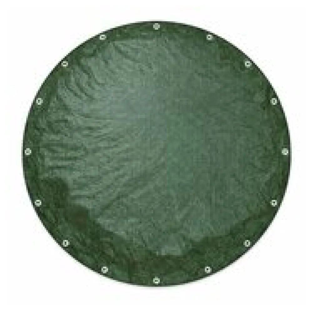 PolyTarp PE Abdeckplane Schutzplane 2m rund grün reißfest wasserdicht 210g/m2