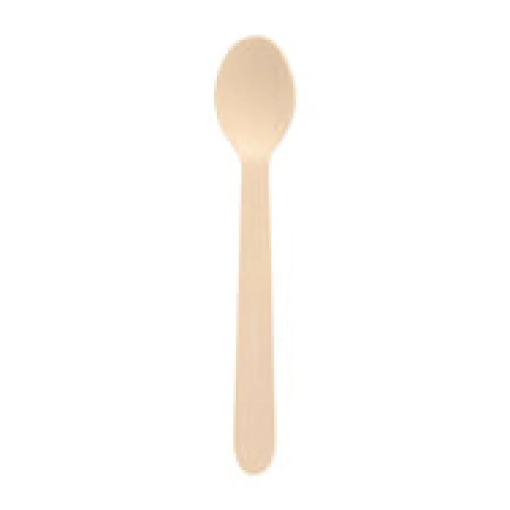'pure' Holz Kaffeelöffel 11 cm, 100 Stk.
