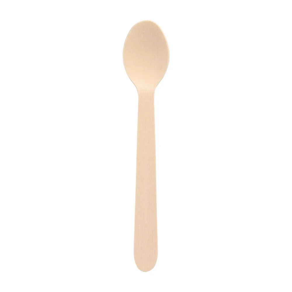'pure' Holz Kaffeelöffel 11 cm, 100 Stk. – Bild 2