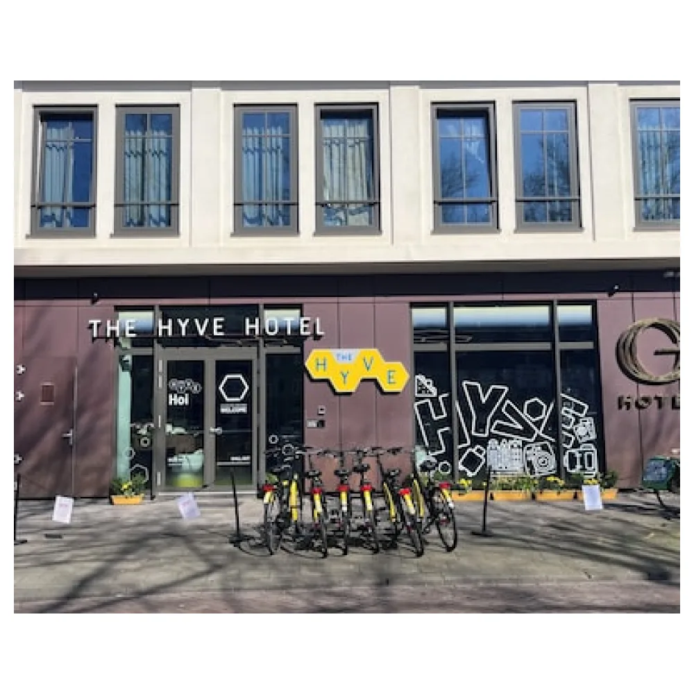 The Hyve Capsule hostel Amsterdam