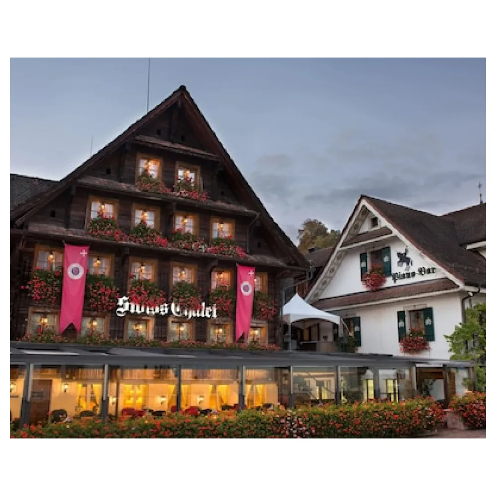 Swiss-Chalet Merlischachen - Historik Chalet-Hotel Lodge