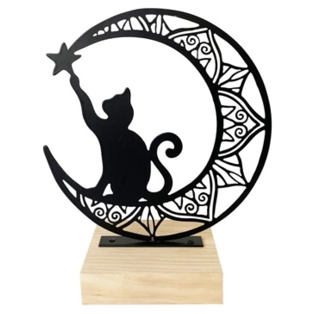 Szobrok, figurák Signes Grimalt Ábra Cat S/Moon L