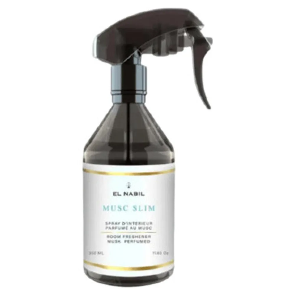 Gyertyák, párologtatók El Nabil Interior Spray Musk Slim