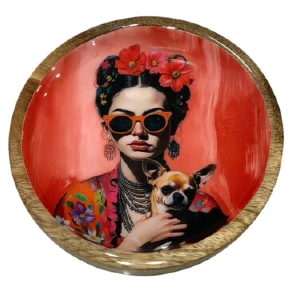 Kosarak és dobozok Signes Grimalt Woman Plate Flowers S
