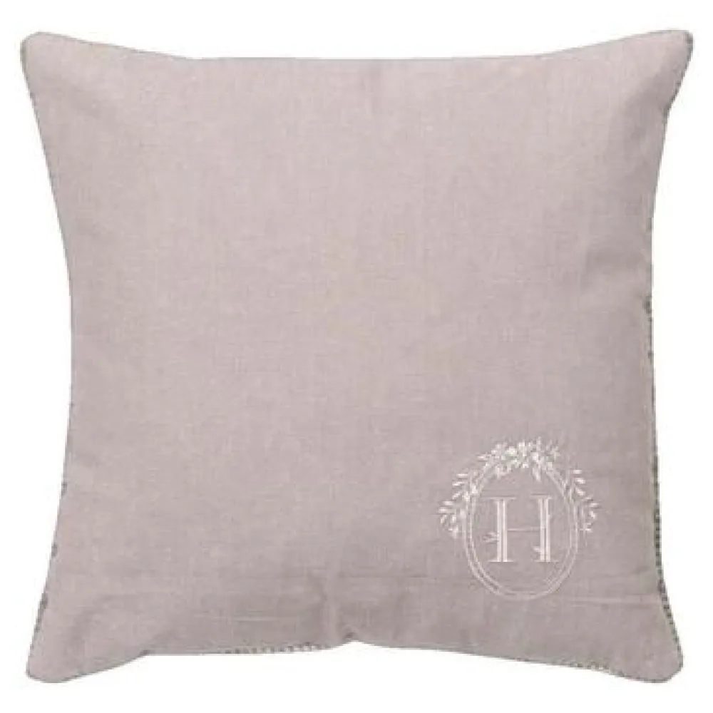 Párnák Today Coussin Charme 40x40 cm coton brodé