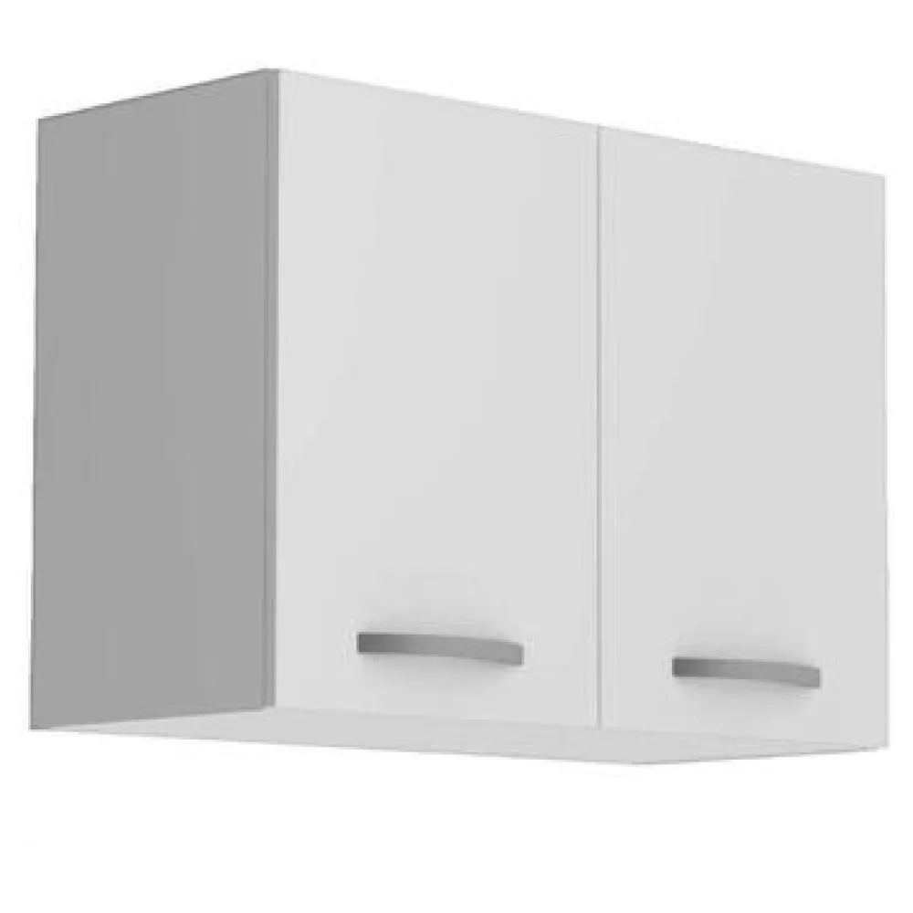 Fali polcok Bigbuy Meuble haut OSLO 2 portes blanc