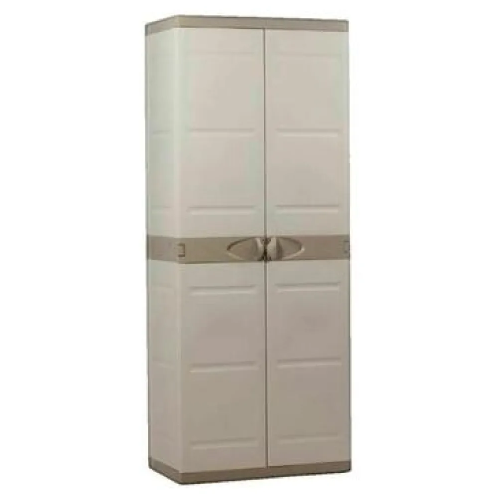 Szekrények plastiken Armoire de rangement en résine beige