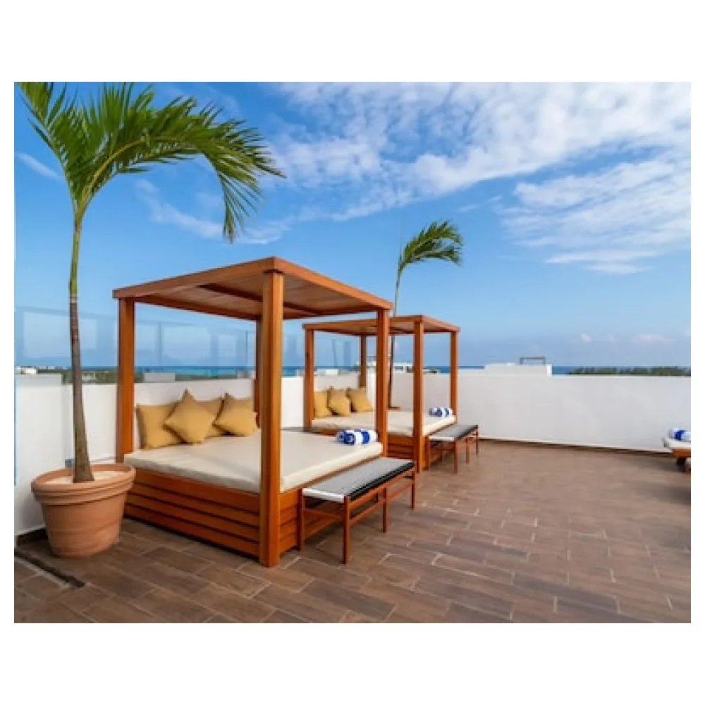 Terrasse Hotel Playa del Carmen