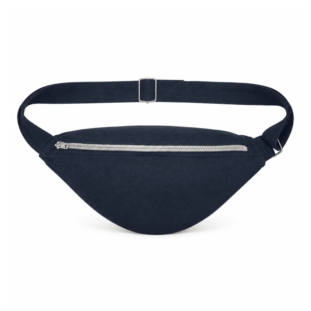 Sac banane L’Essentiel — Coton recyclé, fabriqué en France – Bild 3