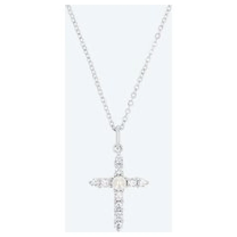 amor Kreuz-Anhänger mit Kette 925 Silber – Bild 2