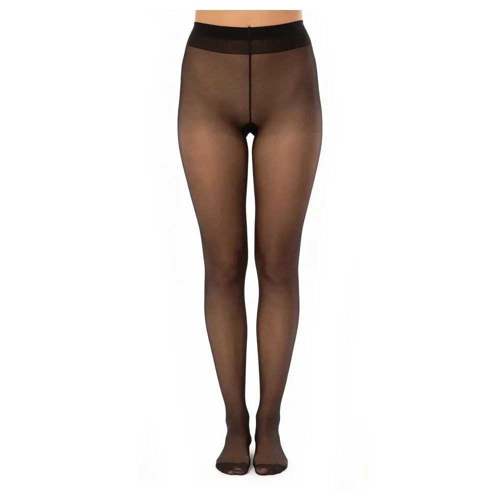Glamory Satin 20 Feinstrumpfhose - Black | Farbe: Black | Größe: 60-62 – Bild 3