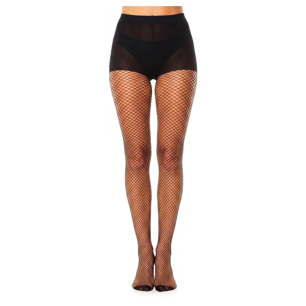 Glamory Mesh Netzstrumpfhose - Black | Farbe: Black | Größe: 44-46 – Bild 3