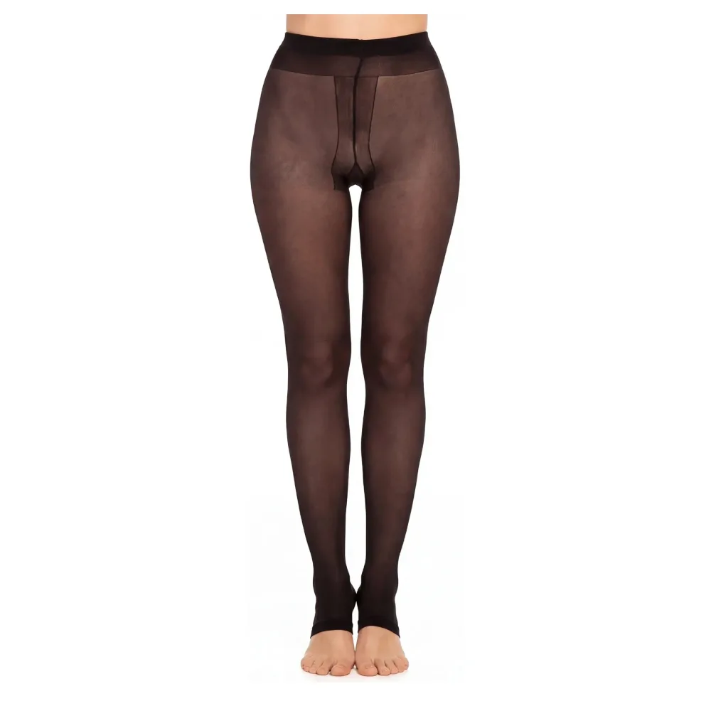 Glamory Toeless 20 Zehenfreie Feinstrumpfhose - Black | Farbe: Black | Größe: 40-42 – Bild 3