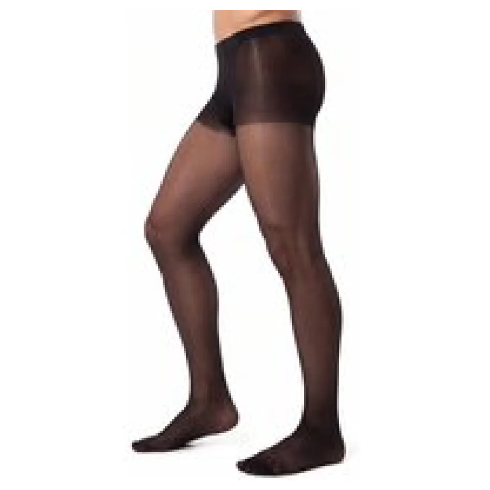 Glamory Support 40 Herrenstützstrumpfhose - Black | Farbe: Black | Größe: 52-54 – Bild 2