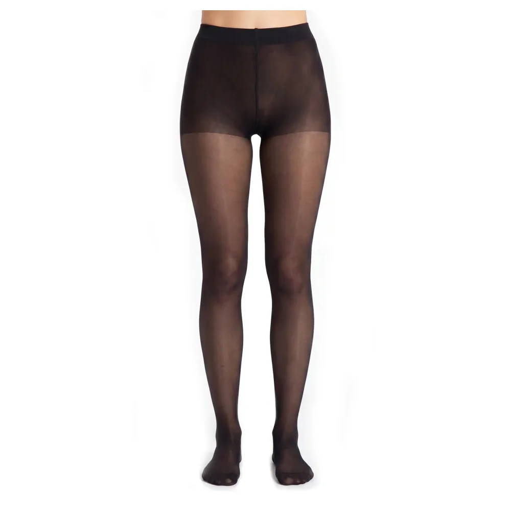 Glamory Satin 40 Feinstrumpfhose - Black | Farbe: Black | Größe: 40-42 – Bild 3