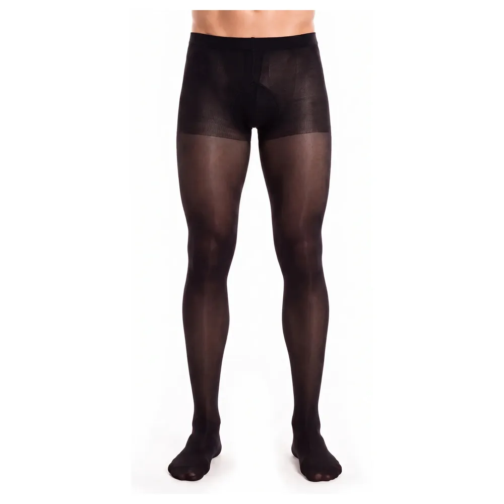 Glamory Support 70 Herrenstützstrumpfhose | Farbe: Black | Größe: 52-54 – Bild 3