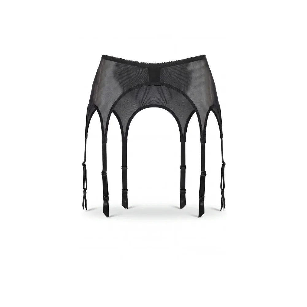 Glamory Garter Belt Strumpfgürtel | Farbe: Black | Größe: 40-42 – Bild 3