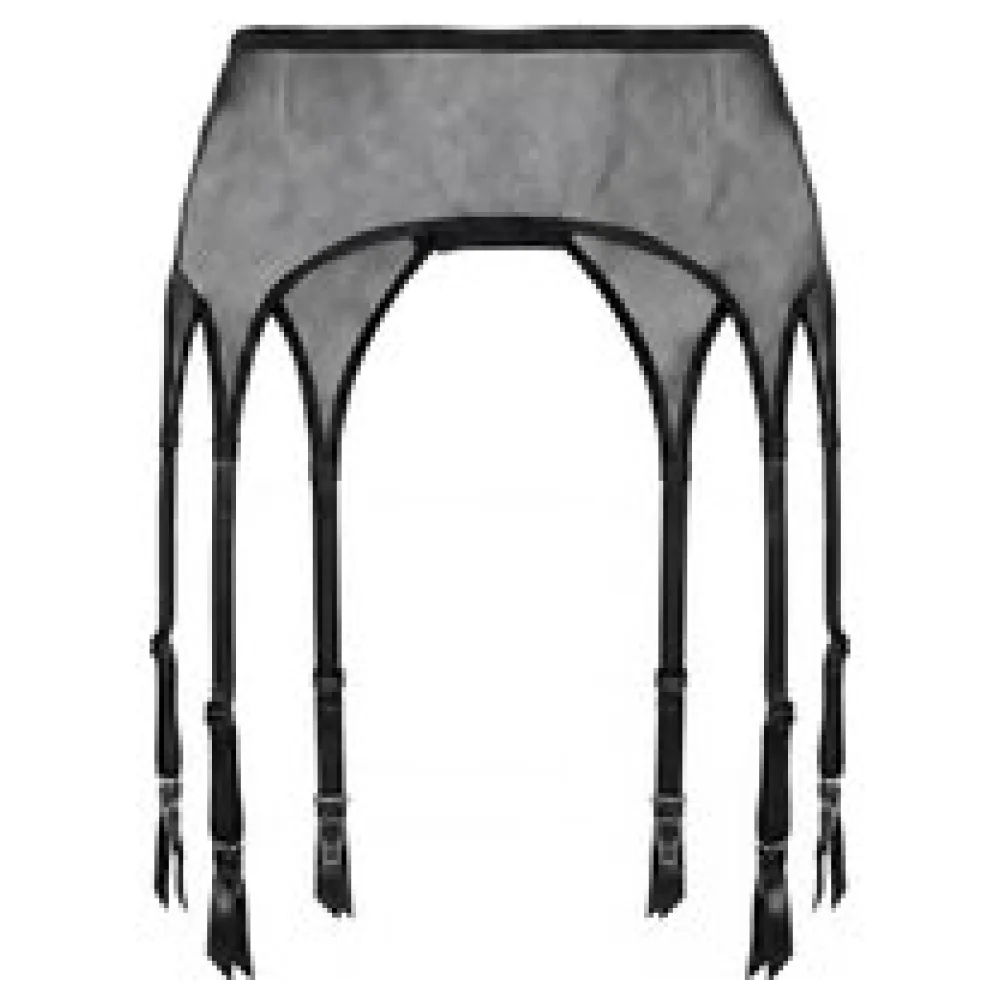 Glamory Garter Belt Strumpfgürtel | Farbe: Black | Größe: 44-46 – Bild 2