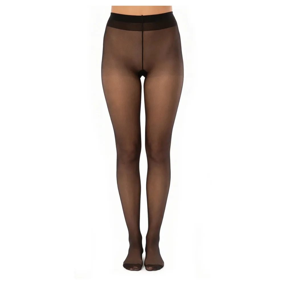 Glamory Amore 20 Nahtstrumpfhose | Farbe: Black | Größe: 44-46 – Bild 3