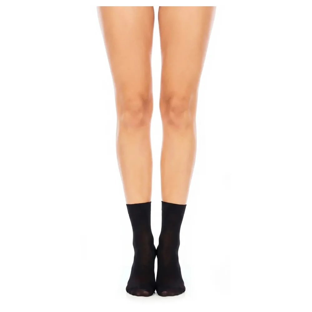 Glamory Soft Micro 40 Microfaser-Söckchen | Farbe: Black | Größe: One size – Bild 3