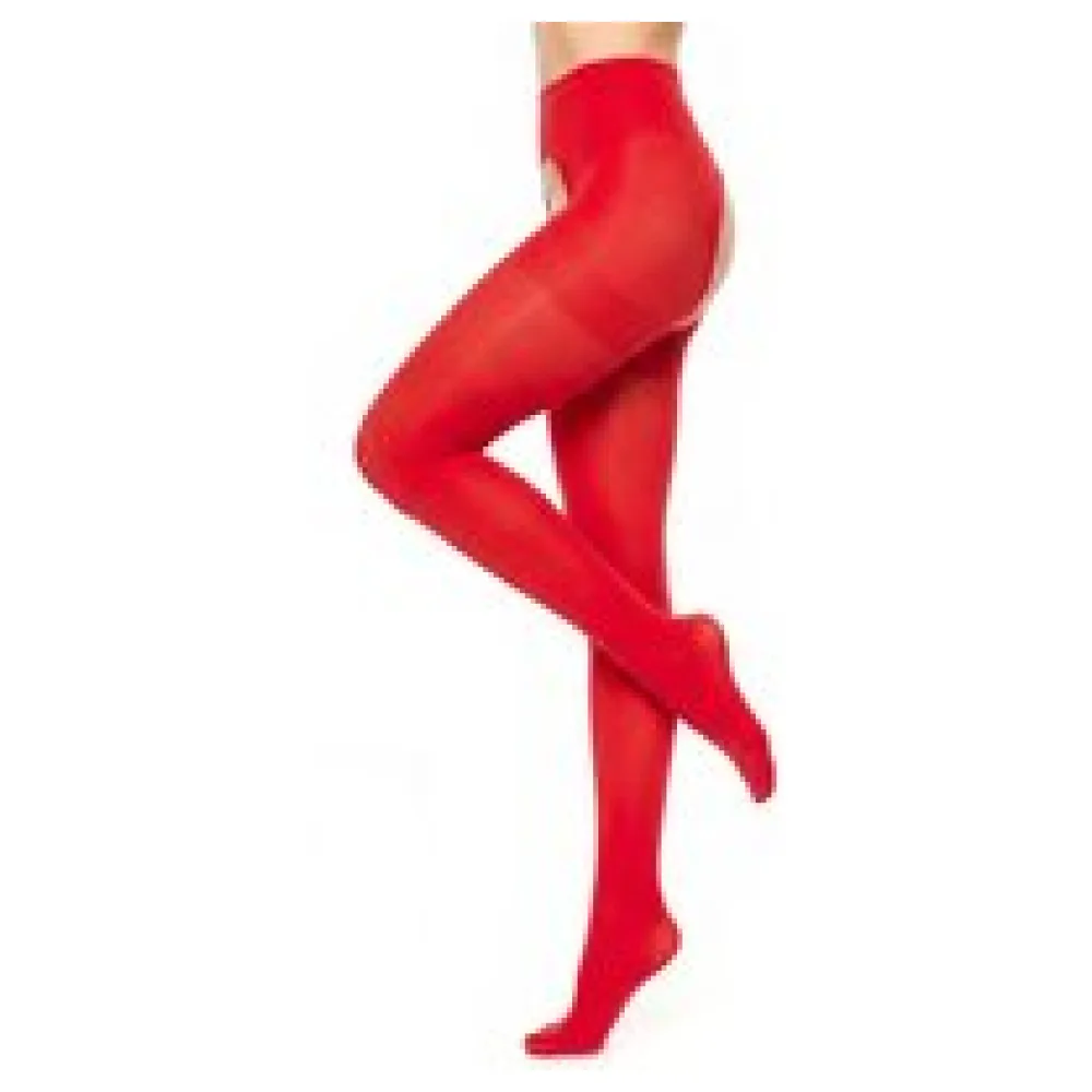 Glamory Ouvert 60 Strumpfhose - Red | Farbe: Red | Größe: 44-46 – Bild 2