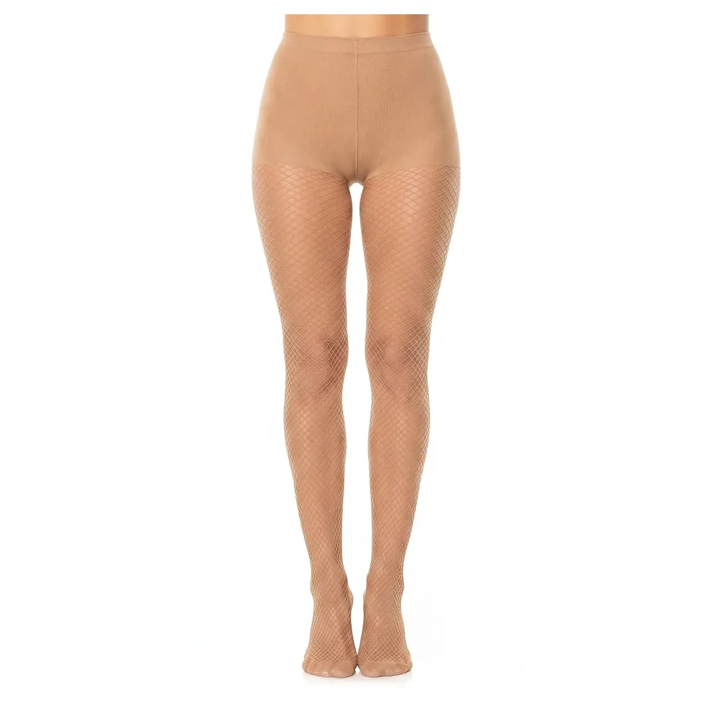 Glamory Mesh Netzstrumpfhose - Make up | Farbe: Make up | Größe: 60-62 – Bild 3