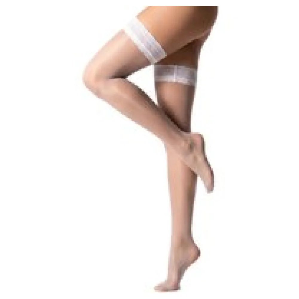 Glamory Allure 20 halterlose Strümpfe - White | Farbe: White | Größe: 40-42 – Bild 2