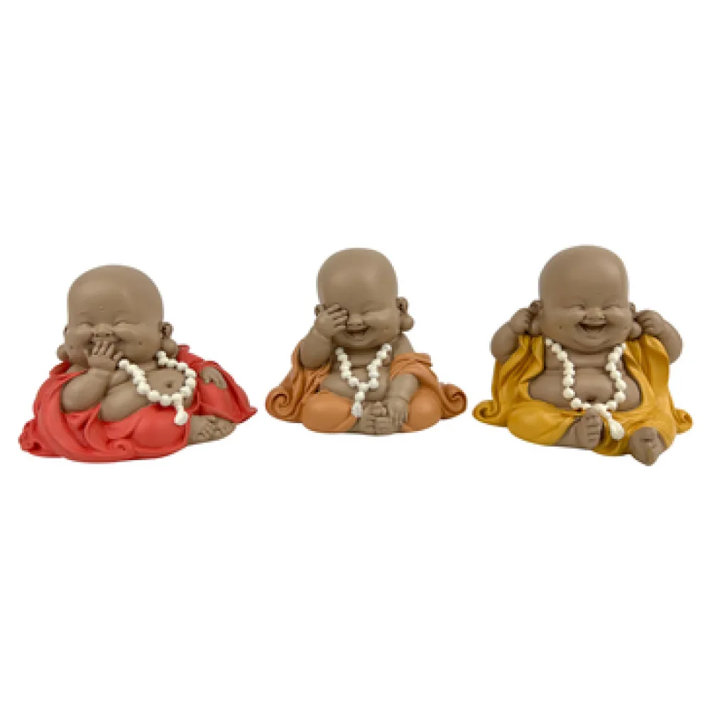 Szobrok, figurák Signes Grimalt See-Hear-Speak Monk 3U