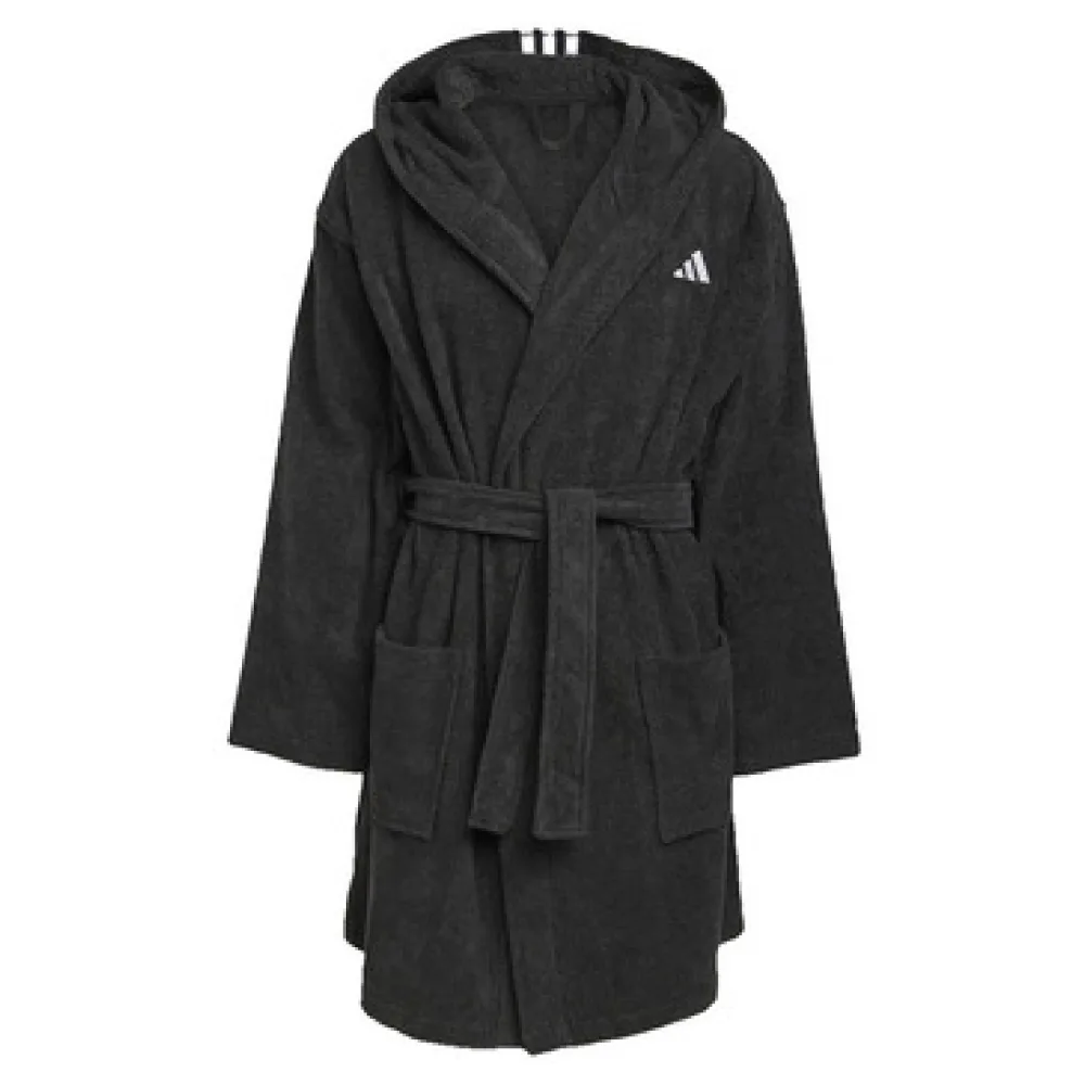 Ruhák adidas Peignoir hooded bathrobe noir en coton