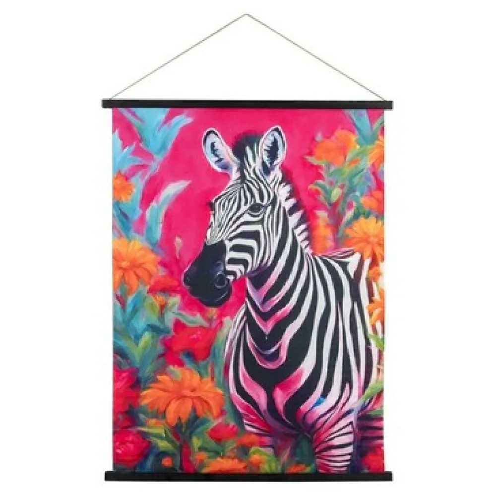 Poszterek, plakátok Signes Grimalt Zebra Roll-Up Vászon