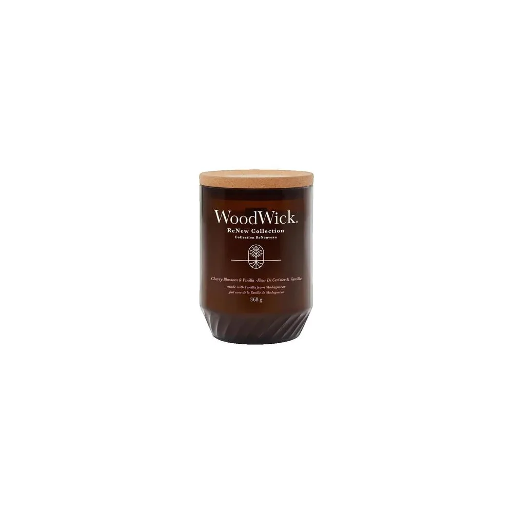 Gyertyák, párologtatók Woodwick Bougie parfumée Cherry Blossom Vanilla