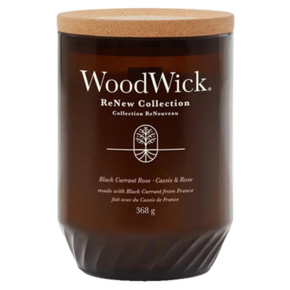 Gyertyák, párologtatók Woodwick Bougie renew verre amber