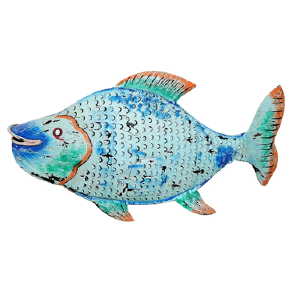 Szobrok, figurák Signes Grimalt Blue Fish Gyertyatartó