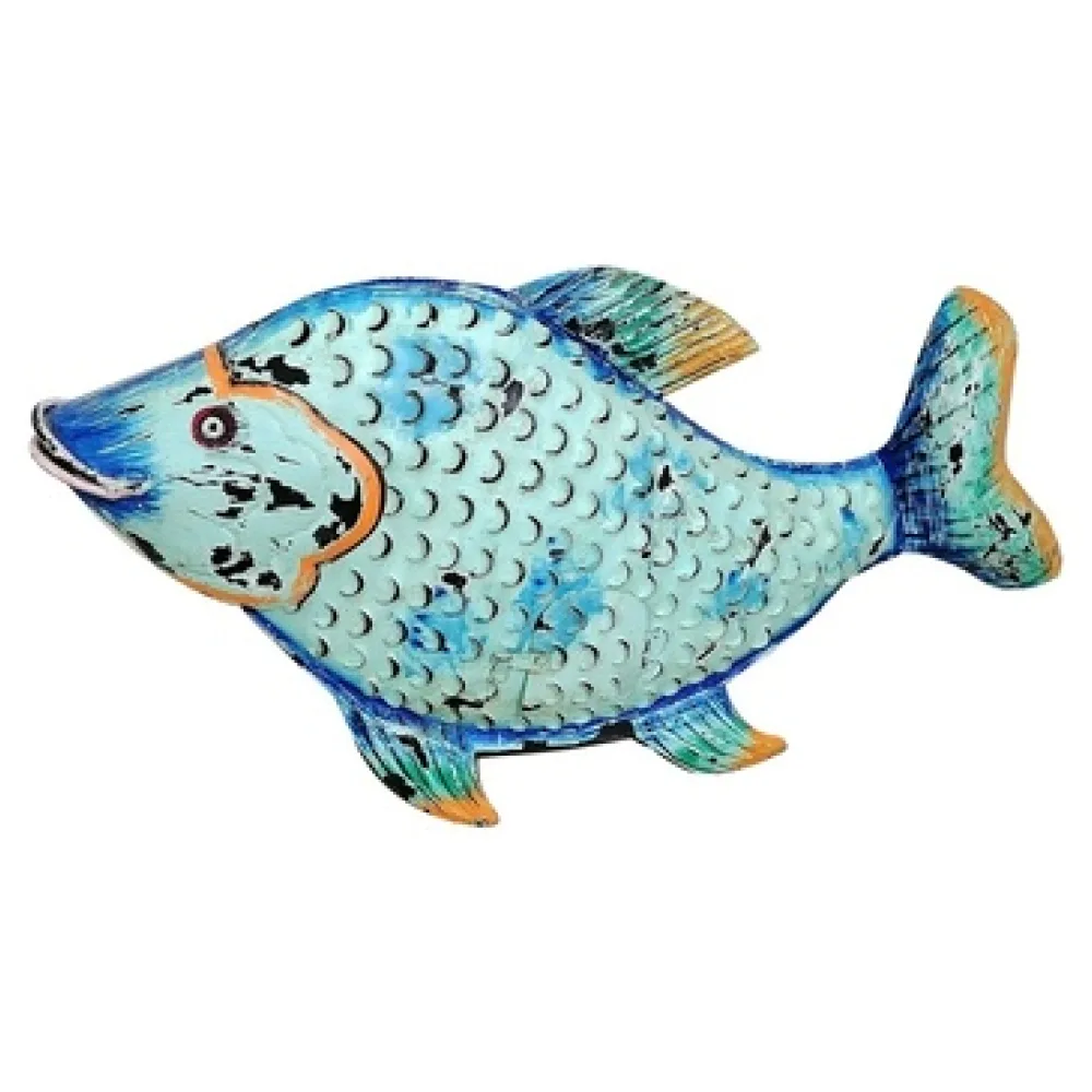 Szobrok, figurák Signes Grimalt Blue Fish Gyertyatartó