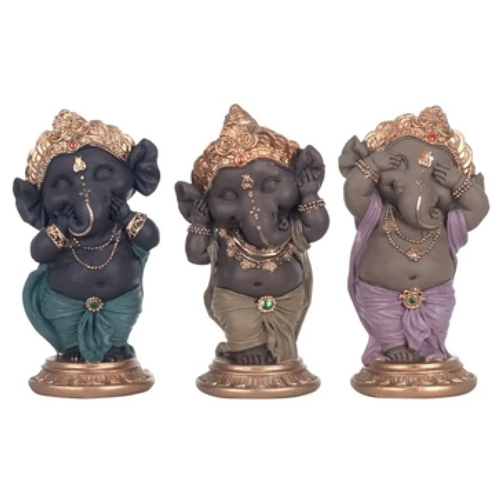 Szobrok, figurák Signes Grimalt Ábra Ganesha 3 Egység