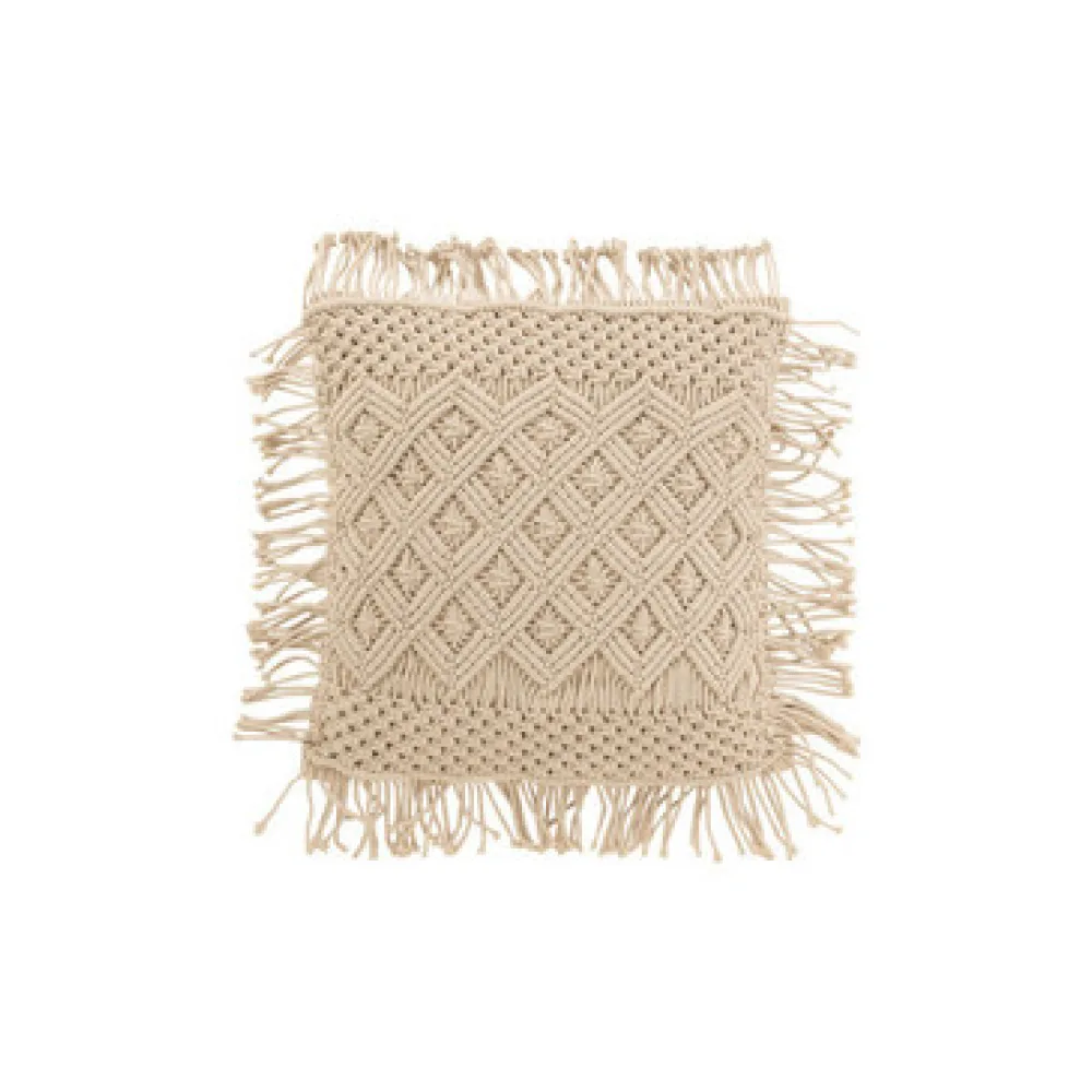 Párnák J-line COUSSIN COSY LOS COT BEIGE (45x45x1cm)