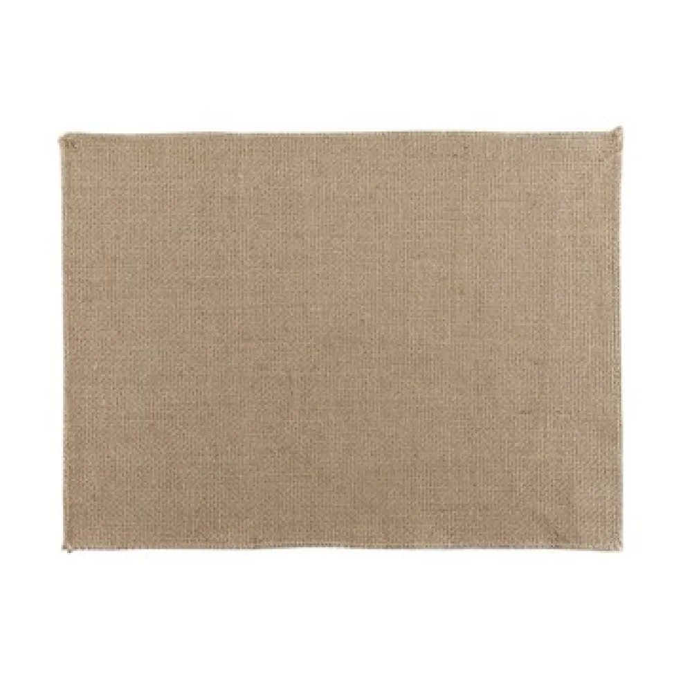Tányéralátét Douceur d intérieur 2 SETS DE TABLE 33 x 45 CM JUTE UNI LENY X2