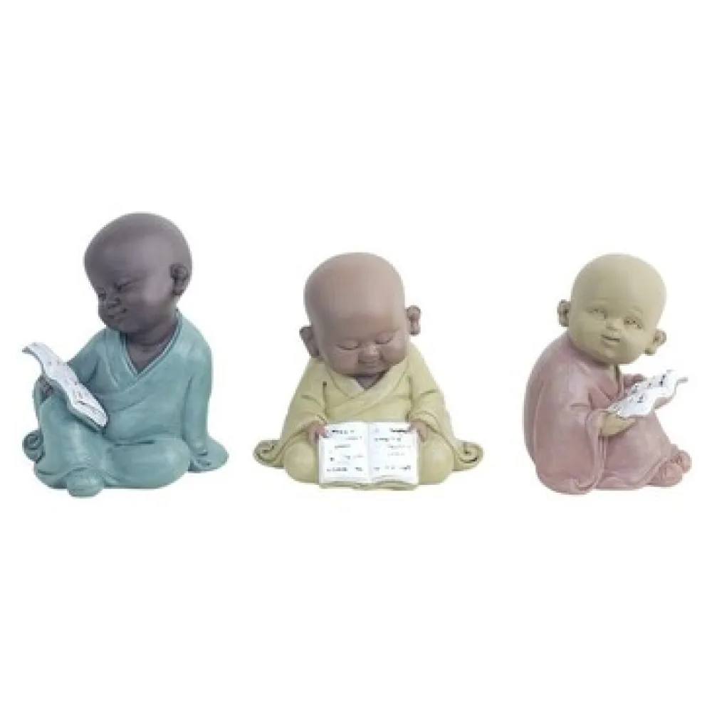 Szobrok, figurák Signes Grimalt Buddha 3 Különböző Set 3U