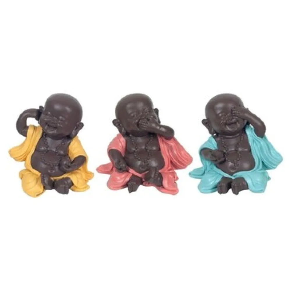 Szobrok, figurák Signes Grimalt Buddhák Set 3 Egység