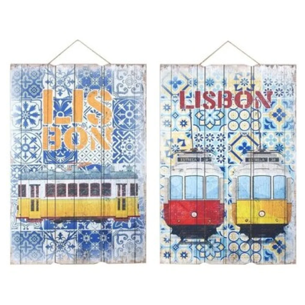 Képek, vásznak Signes Grimalt Lisszaboni Fali Dekoráció 2 Dif.