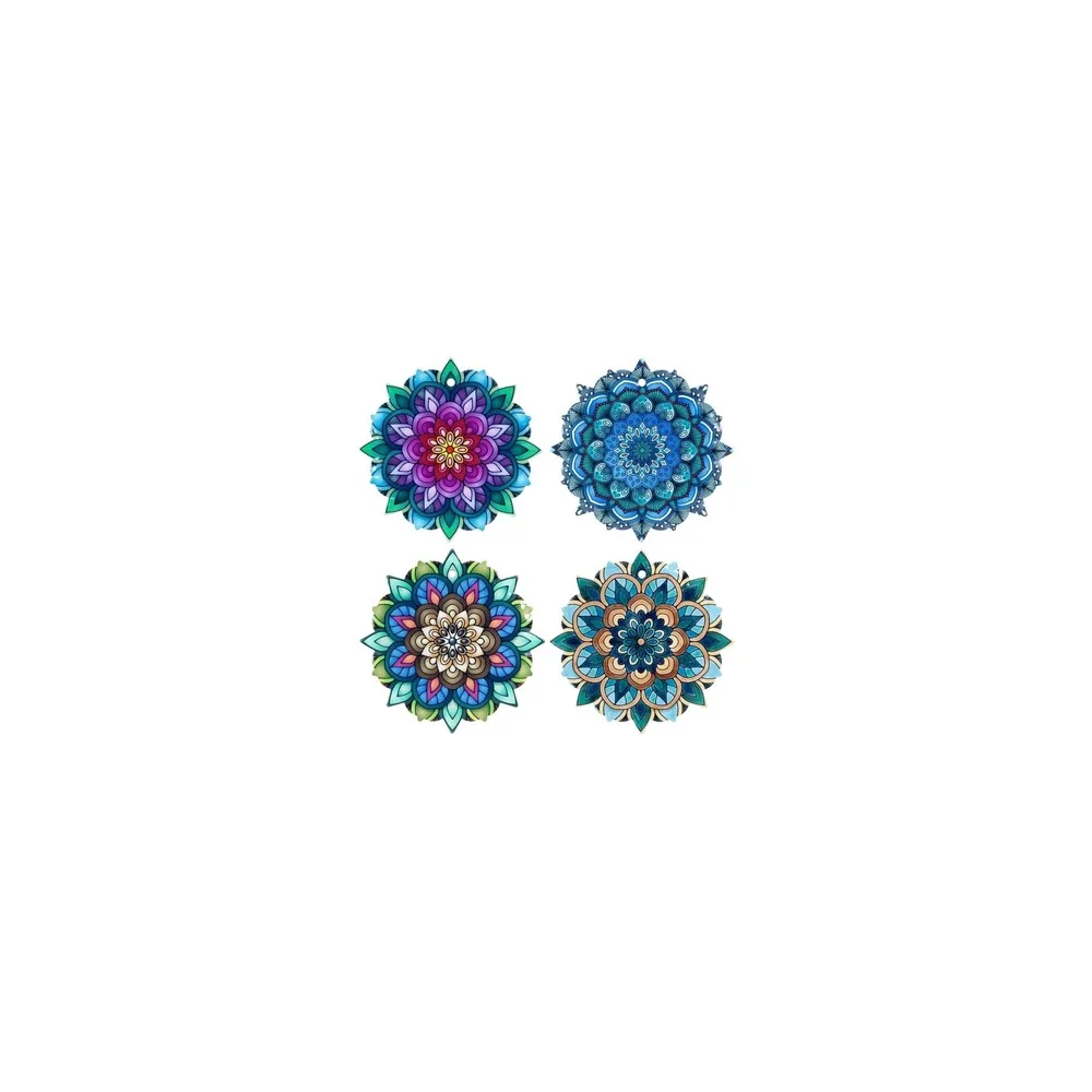 Ünnepi dekorációk Signes Grimalt Trivet Mandala Set 4U
