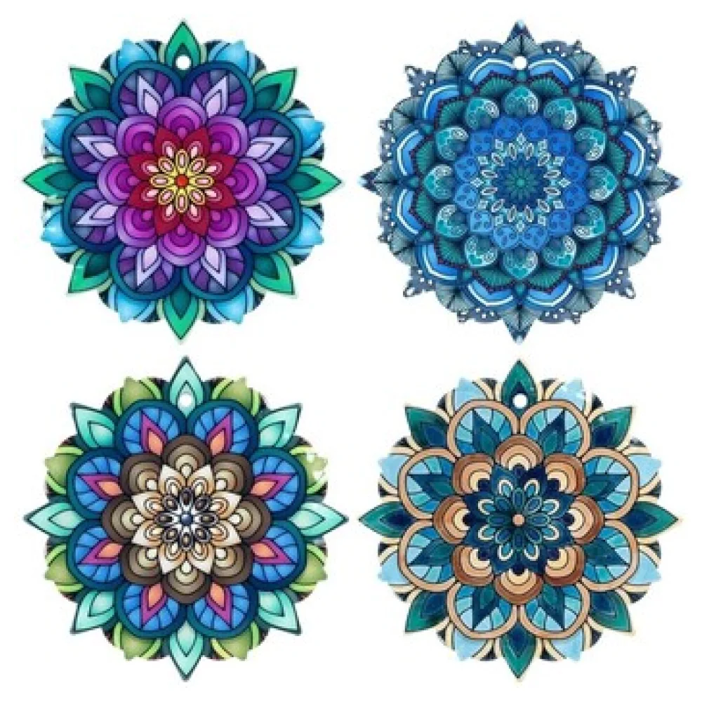 Ünnepi dekorációk Signes Grimalt Trivet Mandala Set 4U